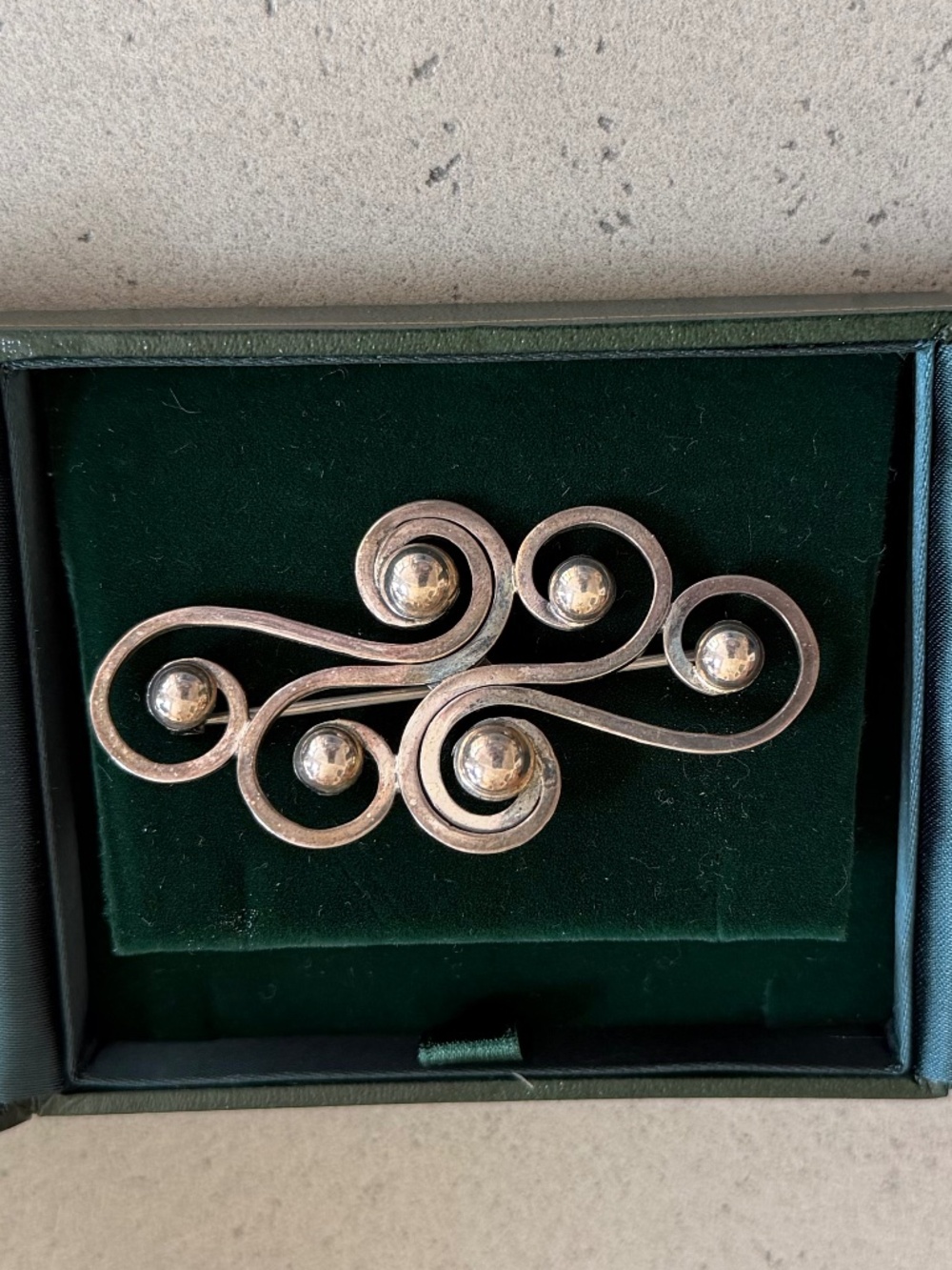 Danecraft Vintage Sterling Silver Brooch Pin